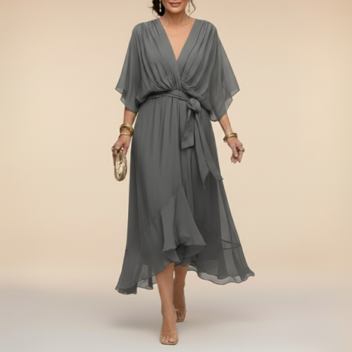 Monica - Vestido con escote en V