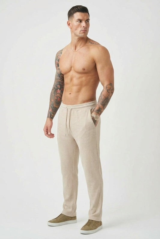 MONACO | PANTALONES DE PUNTO HOLGADOS