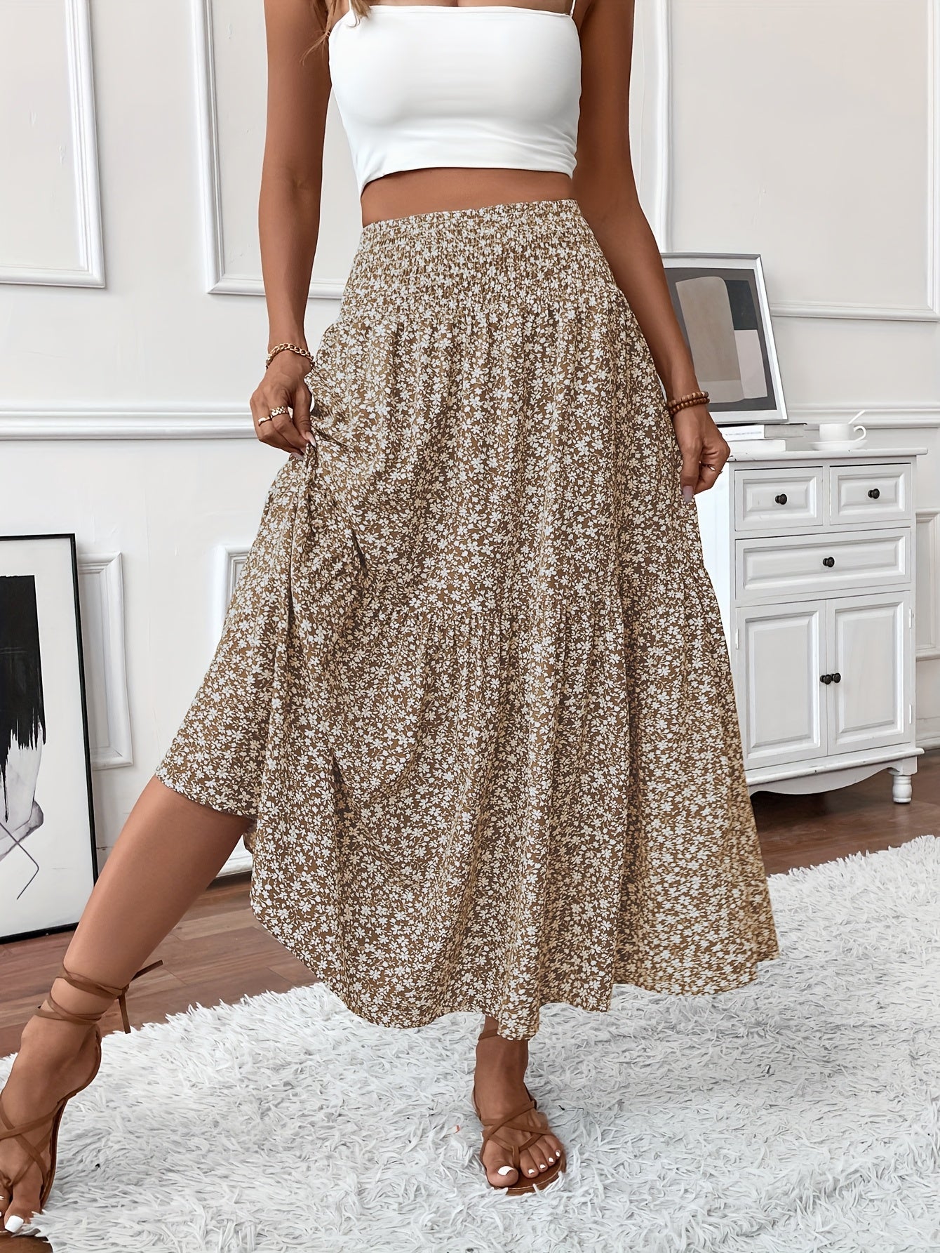 Elena | Falda floral