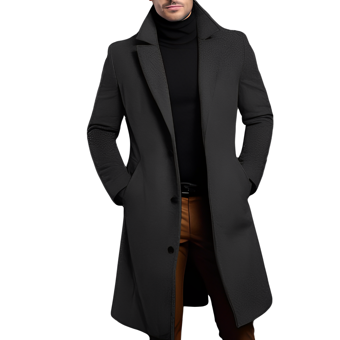 Estefan | Elegante abrigo de lana.