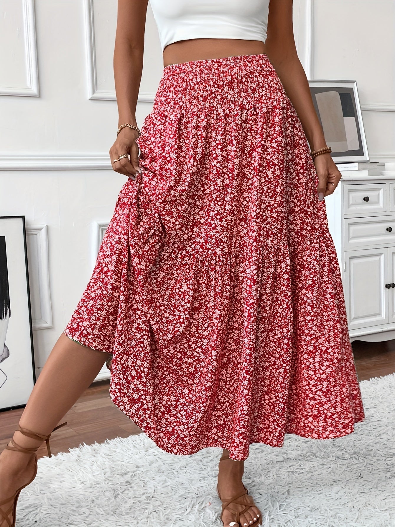 Elena | Falda floral