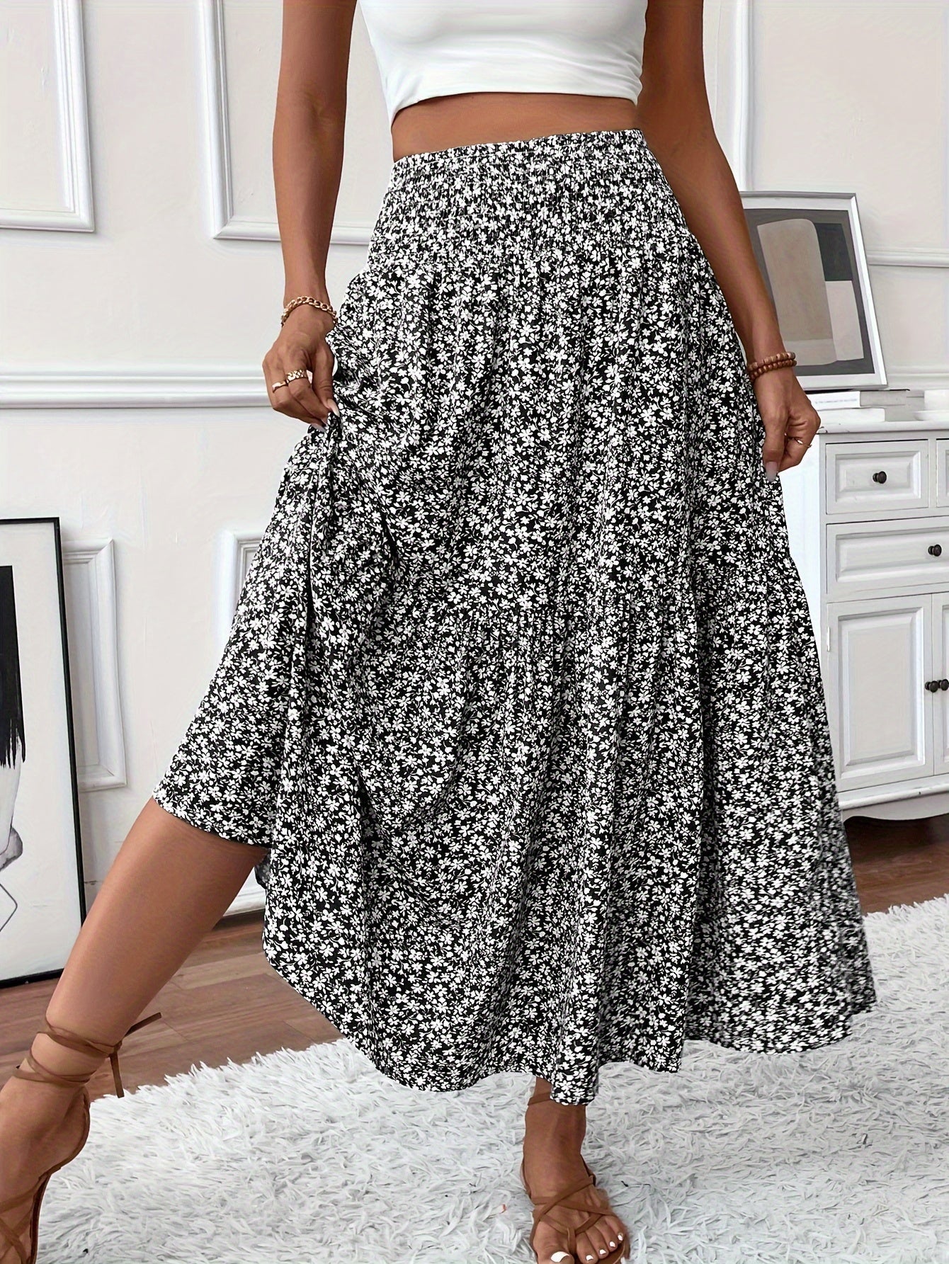 Elena | Falda floral