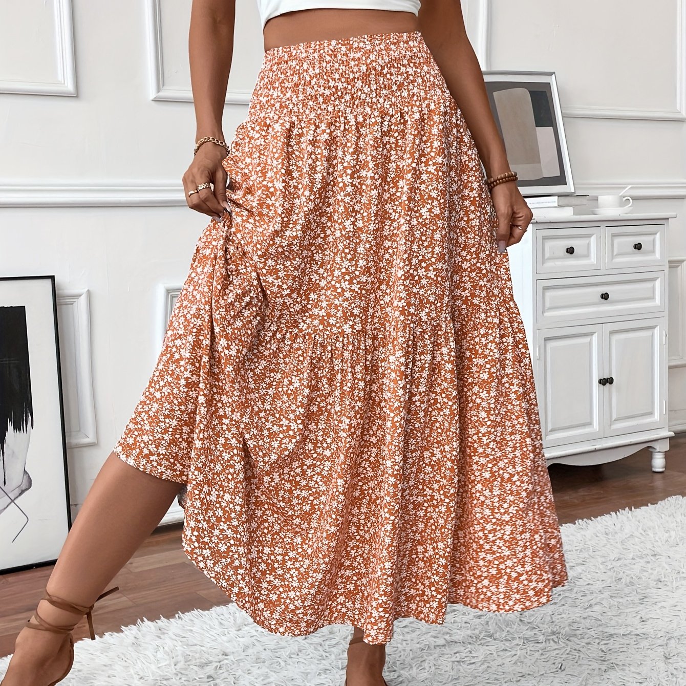 Elena | Falda floral