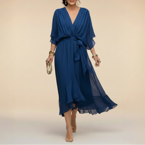 Monica - Vestido con escote en V