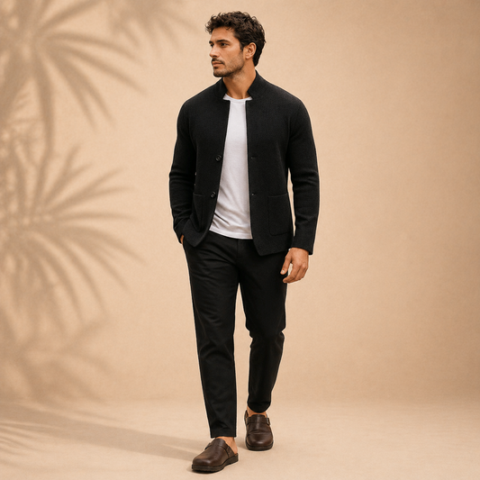 BRUNO | Jersey de punto texturizado