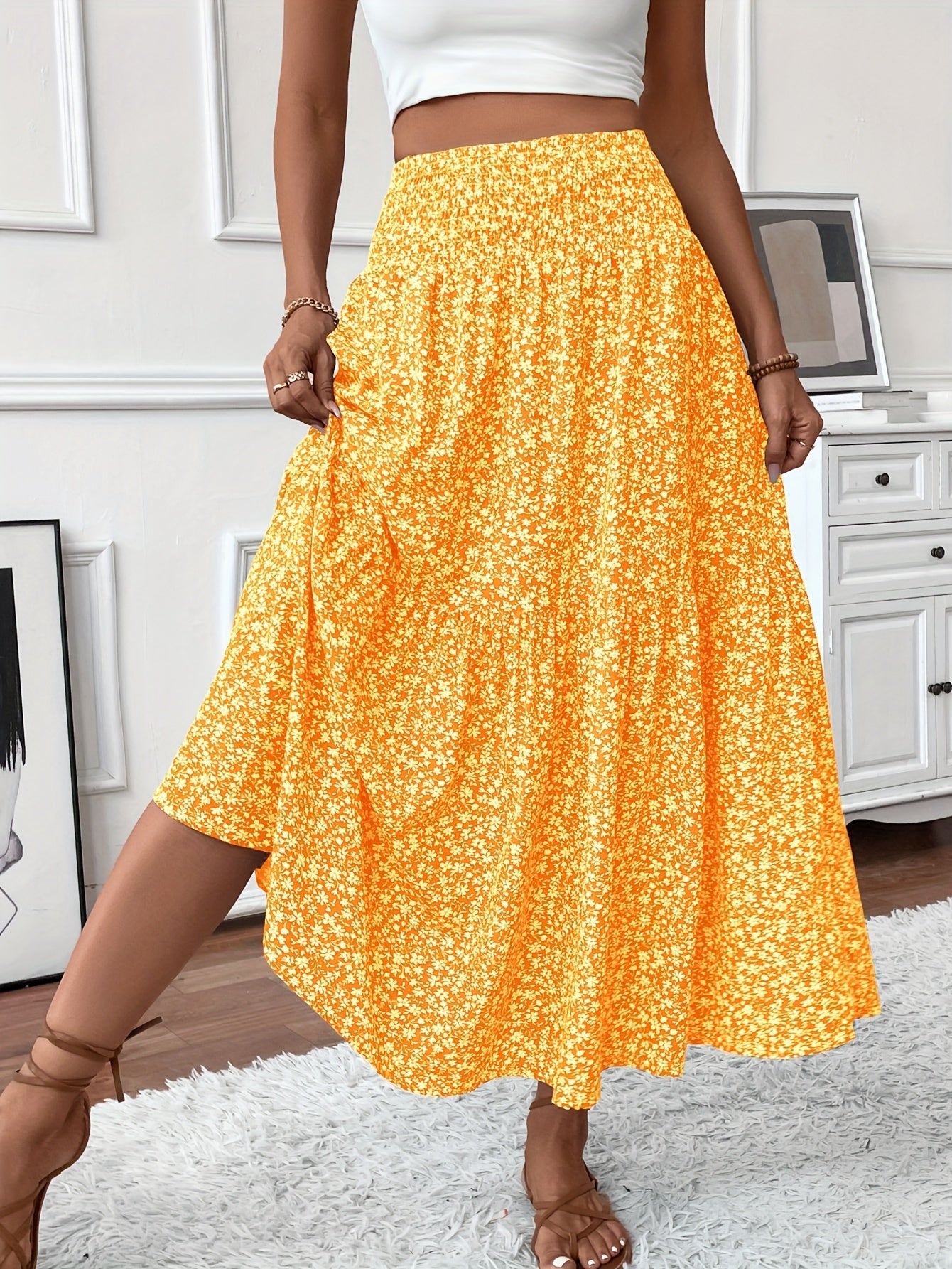 Elena | Falda floral