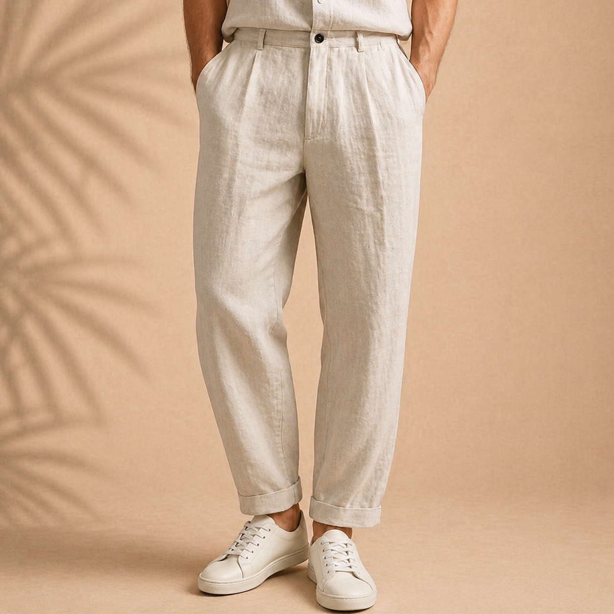 ENZO | Pantalones elegantes de verano
