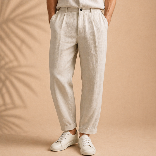 ENZO | Pantalones elegantes de verano