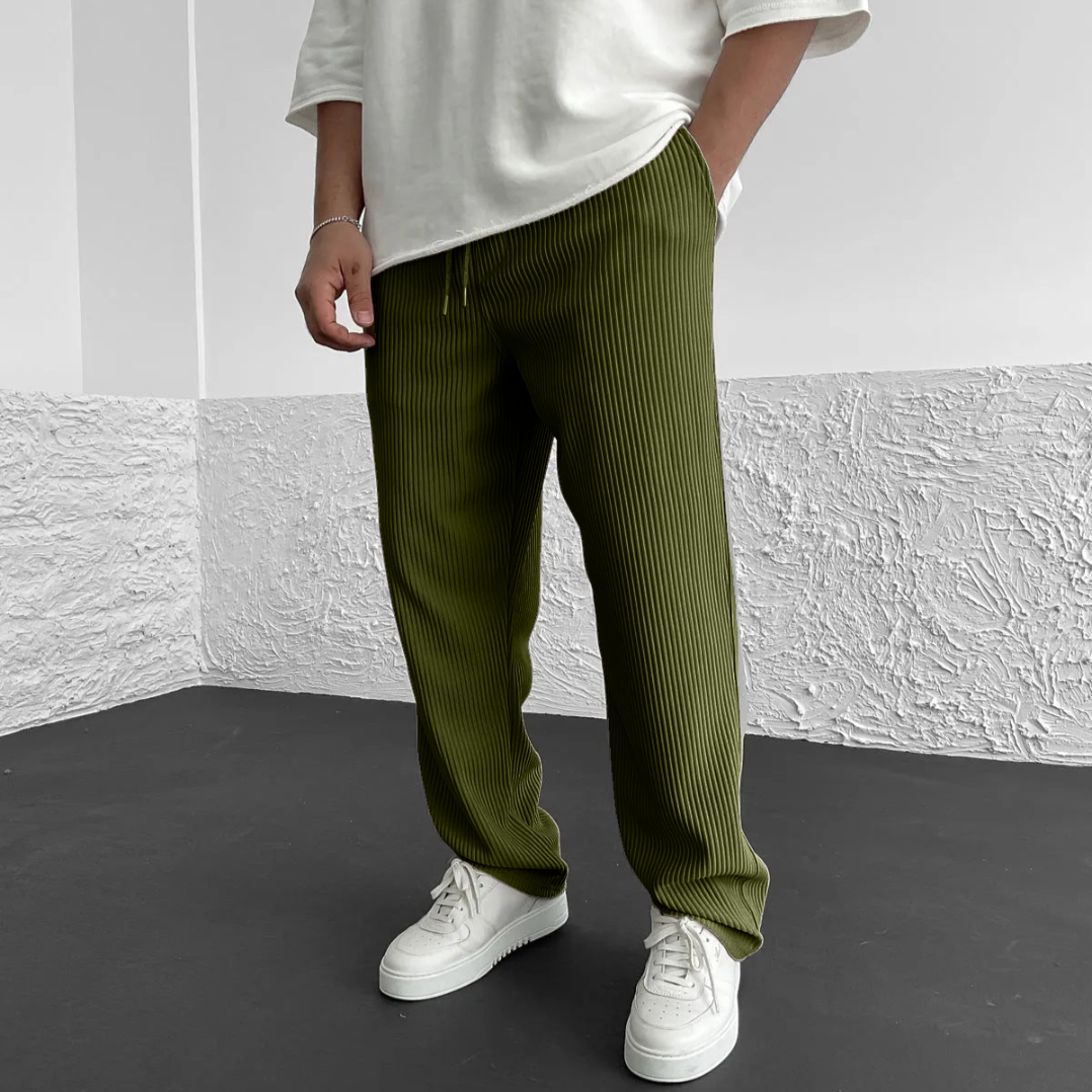 MONACO | PANTALONES DE PUNTO HOLGADOS