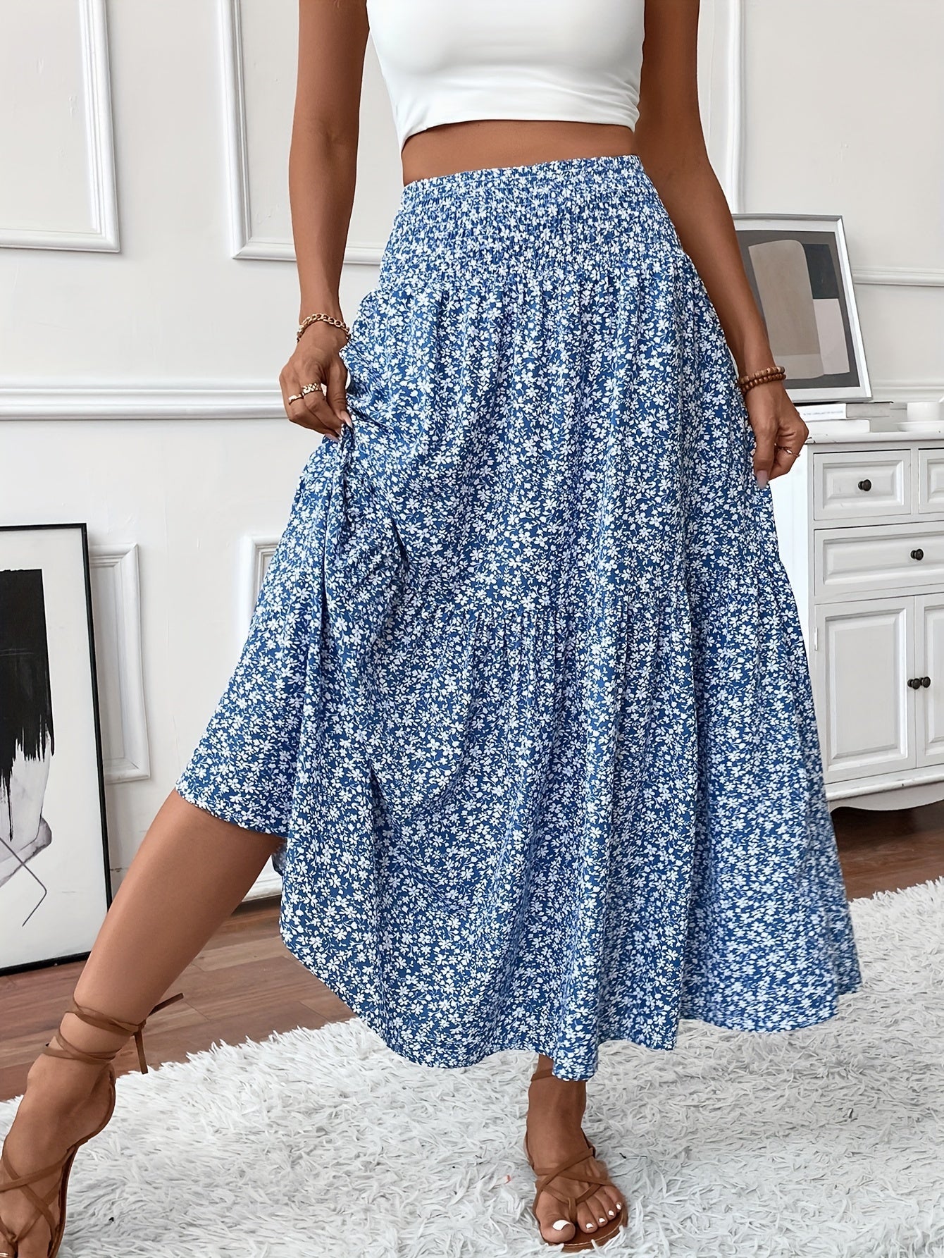 Elena | Falda floral