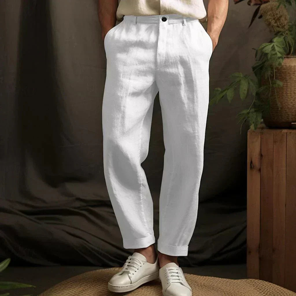 ENZO | Pantalones elegantes de verano
