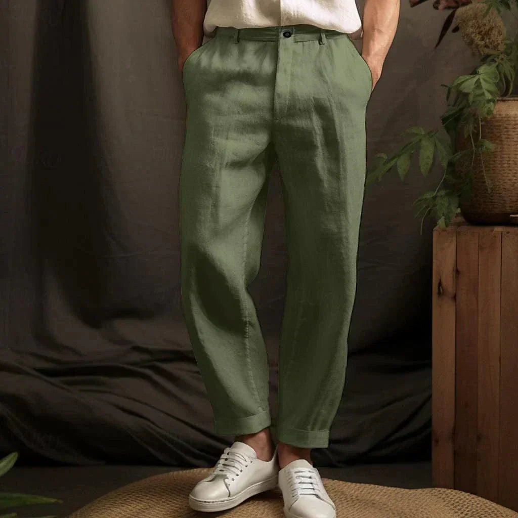 ENZO | Pantalones elegantes de verano