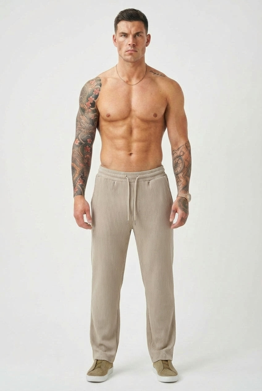 MONACO | PANTALONES DE PUNTO HOLGADOS