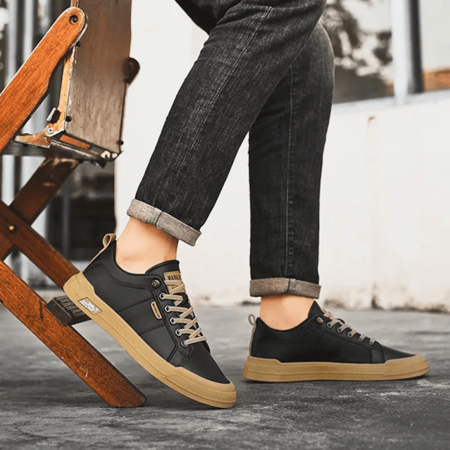 HARRINGTON | ZAPATILLAS DE DEPORTE DE CUERO