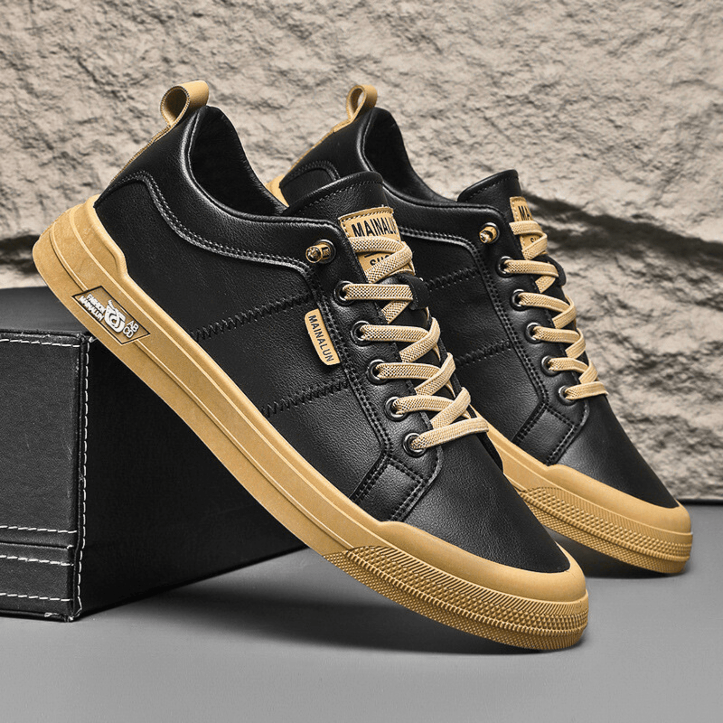 HARRINGTON | ZAPATILLAS DE DEPORTE DE CUERO