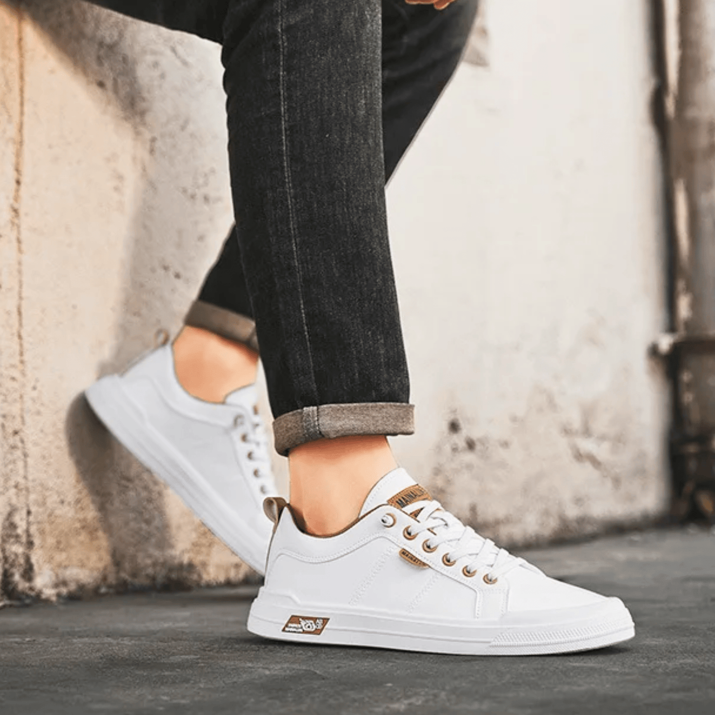 HARRINGTON | ZAPATILLAS DE DEPORTE DE CUERO